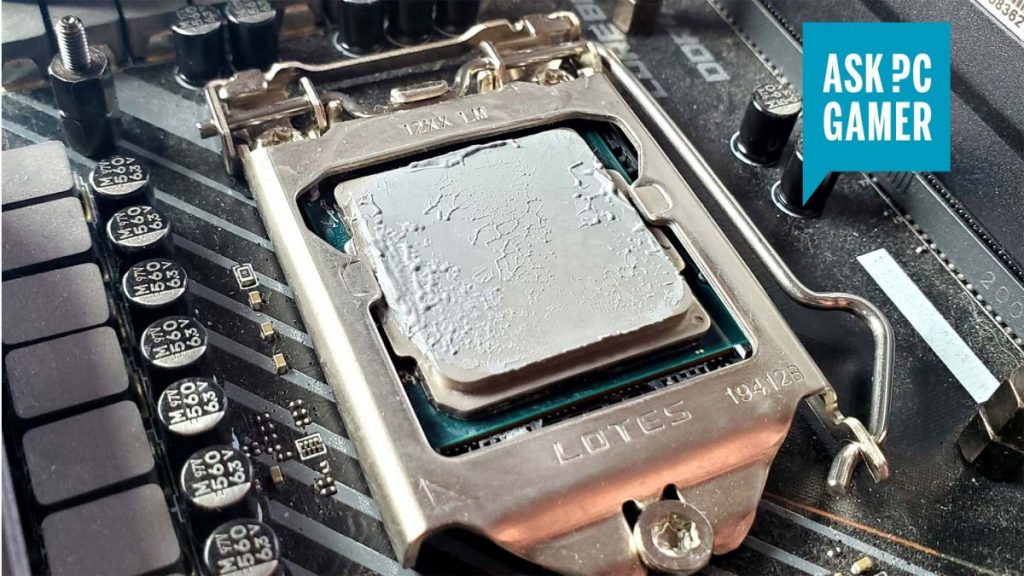 How do I check if my CPU Comes with Thermal Paste?